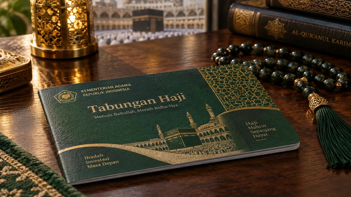 Buku Tabungan Haji Kemenag dan Bukti Registrasi SISKOHAT