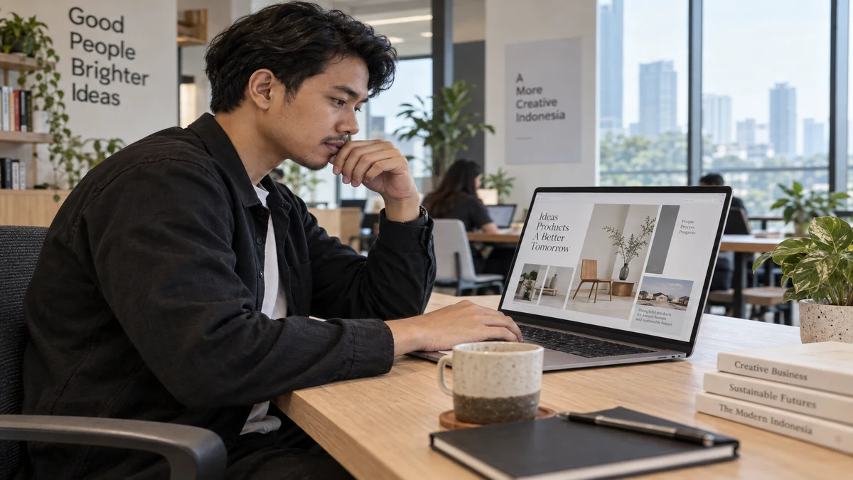 Pengusaha UMKM Mengelola Bisnis Online Melalui Website Modern
