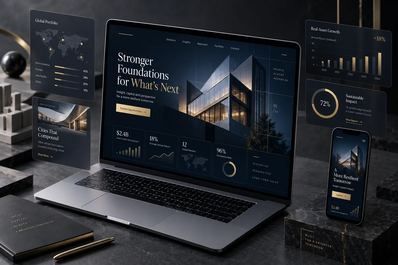 Portofolio Website Korporat